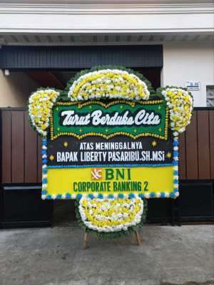 Papan Bunga Duka di Sei Mati