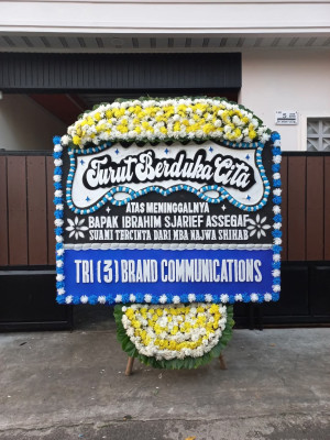 Papan Bunga Duka di Sei Mati